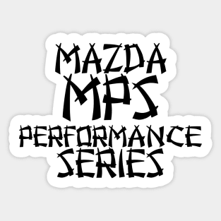 MPS, mazda performance series, Mazdaspeed (4) Sticker